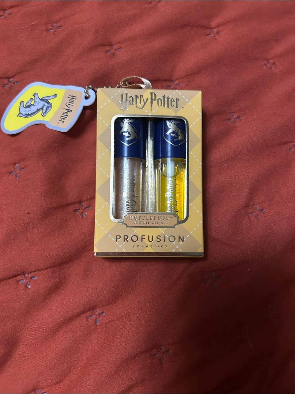 Harry Potter Hufflepuff 2pc Lip Oil Set